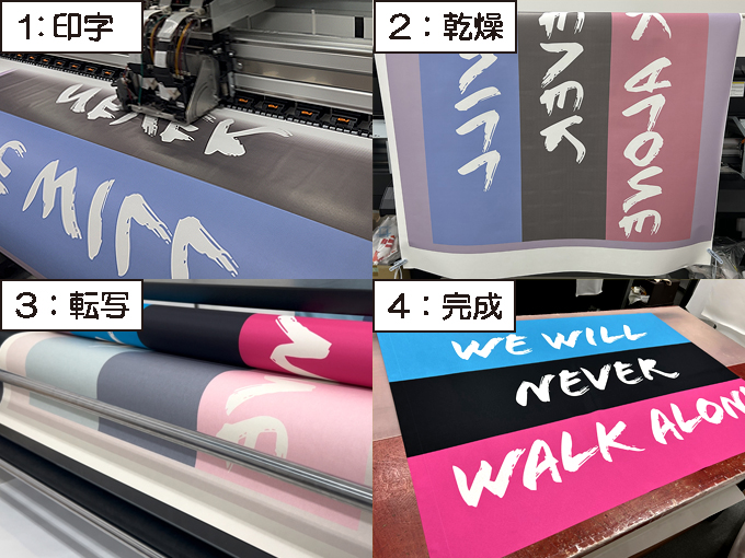 ミニフラッグ製品サンプル:印刷