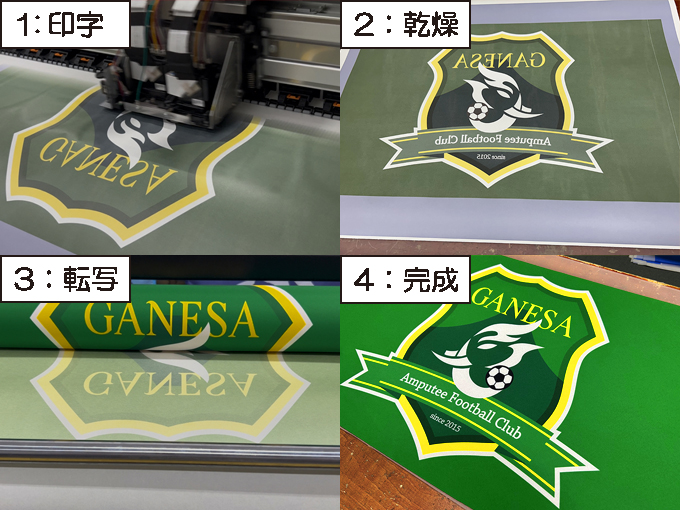 ミニフラッグ製品サンプル:印刷
